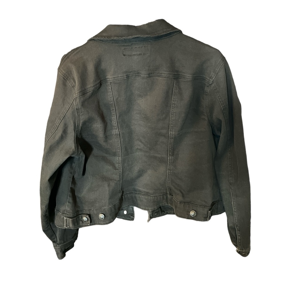 Torrid Black Denim Jacket - Picture 2 of 2